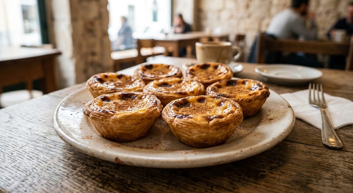 Portugalski pasteis de nata sa zapečenom kremom